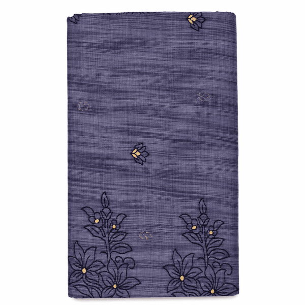 Cotton Silk Saree with Floral Designs