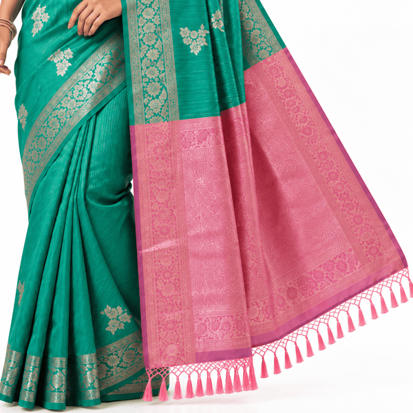 Jalak Semi Silk Saree