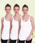 T.T. Women Long Slips Pack Of 3 (White)