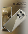 Mobielectro Clear Transparent Shockproof Scratch Resistant Protective Phone Case for Moto Edge 70 Pro 5G