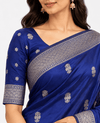 Traditional Butta Semi Silk Saree