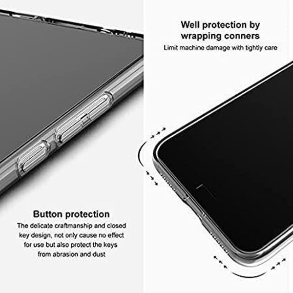 Mobielectro Clear Transparent Shockproof Scratch Resistant Protective Phone Case for Infinix Note 60 Pro 5G