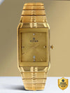 Analog with Date Silver Dial Metal Strap watch for Men