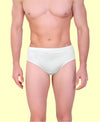 T.T. Men|21St Centy |Anti Odor Brief|Soft Inner Elastic|Moisture Wicking|Solid Snug Fit Innerwear For Men|Pure Cotton|Pack Of 4|White
