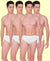 T.T. Men|21St Centy |Anti Odor Brief|Soft Inner Elastic|Moisture Wicking|Solid Snug Fit Innerwear For Men|Pure Cotton|Pack Of 4|White