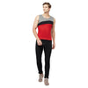 T.T. Men Designer Gym VestPack Of 3 Black-Red-Grey-Red-Navy-Grey