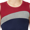 T.T. Men Designer Gym VestPack Of 3 Black-Red-Red-Black-Maroon-Navy