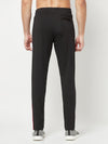 HiFlyers Mens Black Regular Fit Cut & Sew Sports Trackpant( 4 Way Strachable)