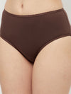 T.T. Women Desire Plain Cotton Spandax Panty Pack Of 2 Pink-Brown
