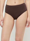 T.T. Women Desire Plain Cotton Spandax Panty Pack Of 2 Blue-Brown
