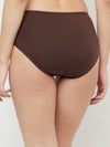 T.T. Women Desire Plain Cotton Spandax Panty Pack Of 2 Black-Brown