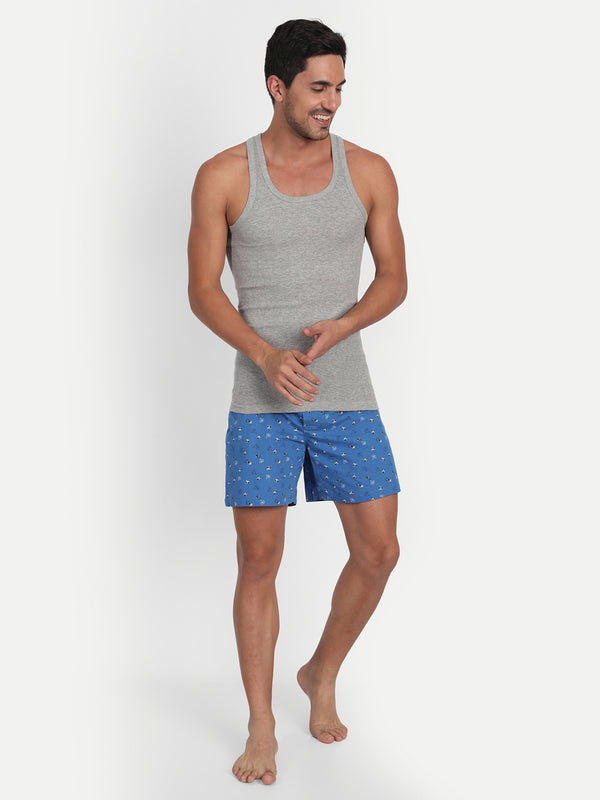 T.T. Men Desire Derby Premium Grey Vest (Pack Of 2)