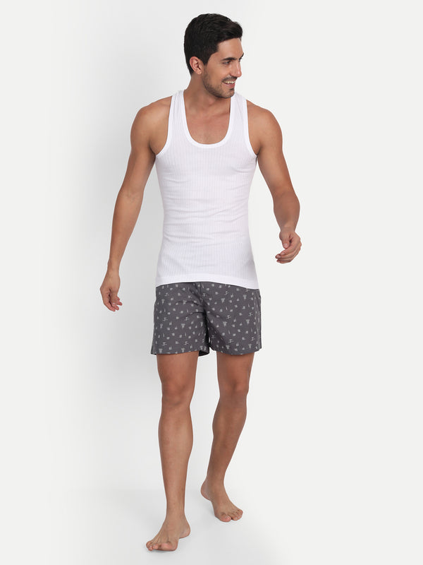 T.T. Men Desire Parker Vest (Pack Of 3)