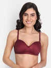 T.T. Women Desire Maroon Bra With Extra Strips