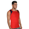 T.T. Men Addy RedDesigner Gym Vest