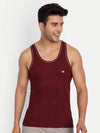 T.T. Men Captain Pack Of 3 Solid Dyed Vest Assorted