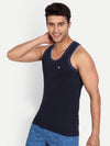 T.T. Men Captain Pack Of 3 Solid Dyed Vest Assorted