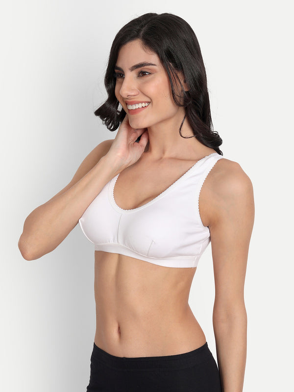 T.T. Women Desire White Sports Bra
