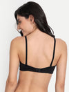 T.T. Women Desire Black Bra With Extra Strips