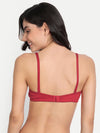T.T. Women Desire Red Bra With Extra Strips