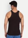 T.T. Men Captain Pack Of 3 Solid Dyed Vest Assorted