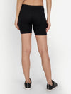 T.T. Cool Women Cotton Spandex Multipurpose Short Pack Of 2 Black