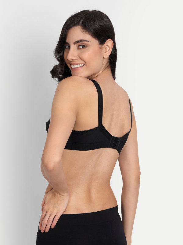 T.T. Women Desire Pack Of 2 All Day Comfort Black Bra