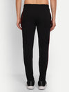 T.T. Cool Men Side Striped Detail Black Cotton Track Pants