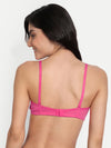 T.T. Women Desire Rose Pink Bra With Extra Strips