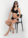 T.T. Women Desire Pack Of 2 All Day Comfort Black Bra