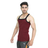 T.T. Mens Addy Gym Vest Pack Of 5 Assorted