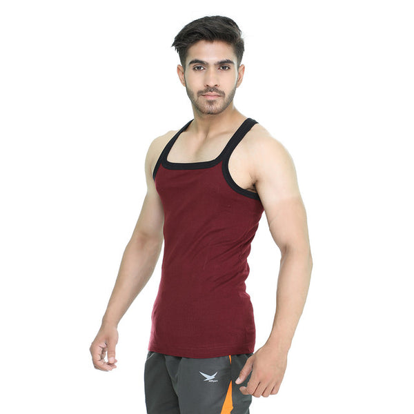 T.T. Mens Addy Gym Vest Pack Of 5 Assorted