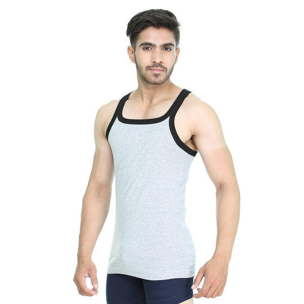 T.T. Mens Addy Gym Vest Pack Of 5 Assorted