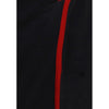 Black Cotton Track Pants