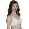 T.T. Women Platting Hos With Spandex Net Bra Pack Of 2 White-Maroon