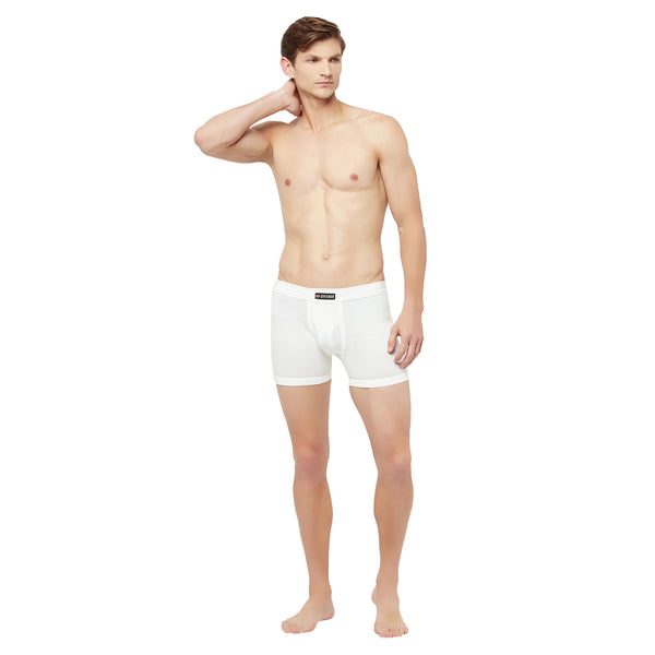 T.T. Men Desire Flexi Trunk Solid Pack Of 5 Trunk White