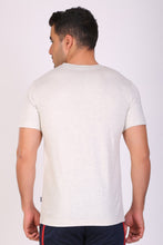 Hiflyers Men Slim Fit Pack Of 3 Premium RN T-Shirt Ecru ::Grey ::Red
