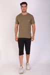 Olive & Red T-Shirt