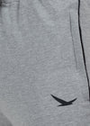 HiFlyers Men Grey Melange Slim Fit Solid Terry Joggers