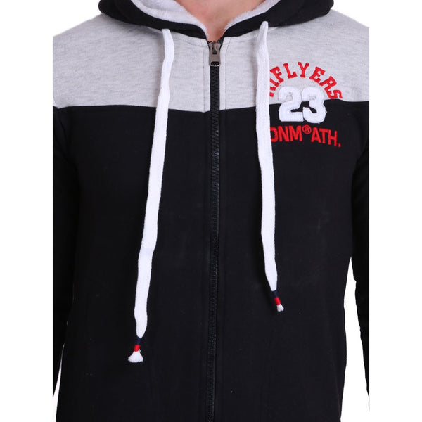 Full Sleeve Printed Sweatshirt Black