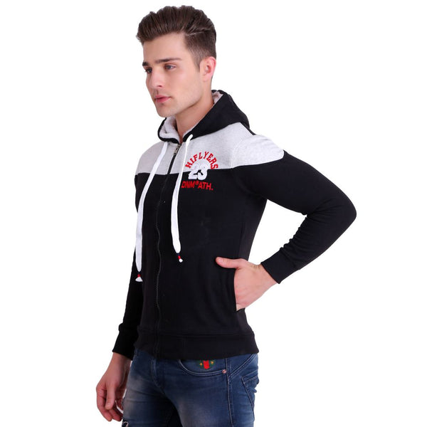 Full Sleeve Printed Sweatshirt Black