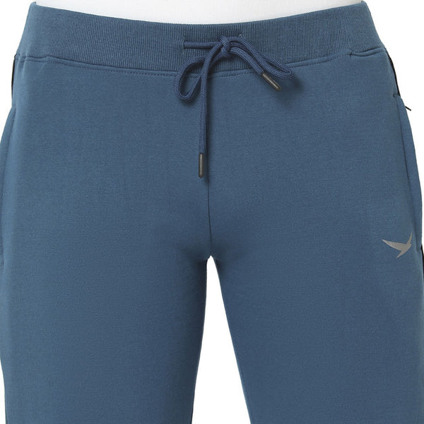 HiFlyers Mens Airforce Slim Fit Solid Cotton Fleece Winter Trackpant/Joggger