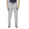 HiFlyers Mens Grey Slim Fit Solid Cotton Fleece Winter Trackpant/Joggger