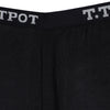 T.T. Kids Hotpot Plain Thermal Trouser Pack Of 2 Black