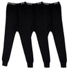 T.T. Kids Hotpot Plain Thermal Trouser Pack Of 3 Black