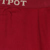 T.T. Kids Hotpot Plain Thermal Trouser Pack Of 3 Red