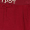 T.T. Kids Hotpot Plain Thermal Trouser Pack Of 2 Red