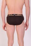T.T. Men Jazz Brief Solid Pack Of 2 Assorted Colors