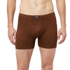 T.T. Mens Jazz Fine Long Inner Elastic TrunkPack Of 4 Blue-Sky-Musturd-Brown
