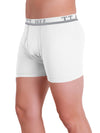 T.T. Mens Jazz Fine Long Top Elastic TrunkPack Of 2 White